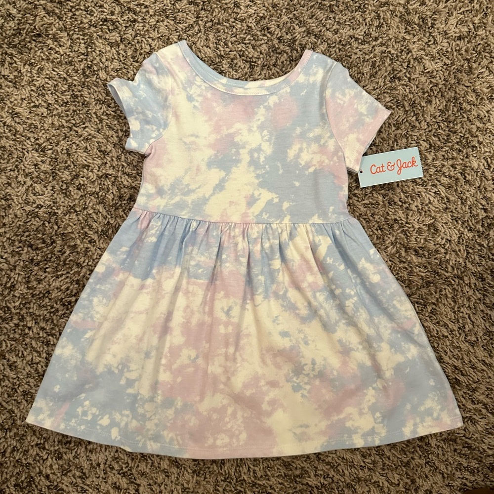 Cat & Jack tie dye dress